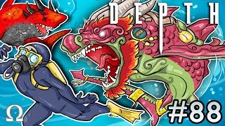 EARTH DRAGON THRESHER SHARK! (LUNAR EDITION) | Depth #88 Divers vs Sharks Ft. Cartoonz