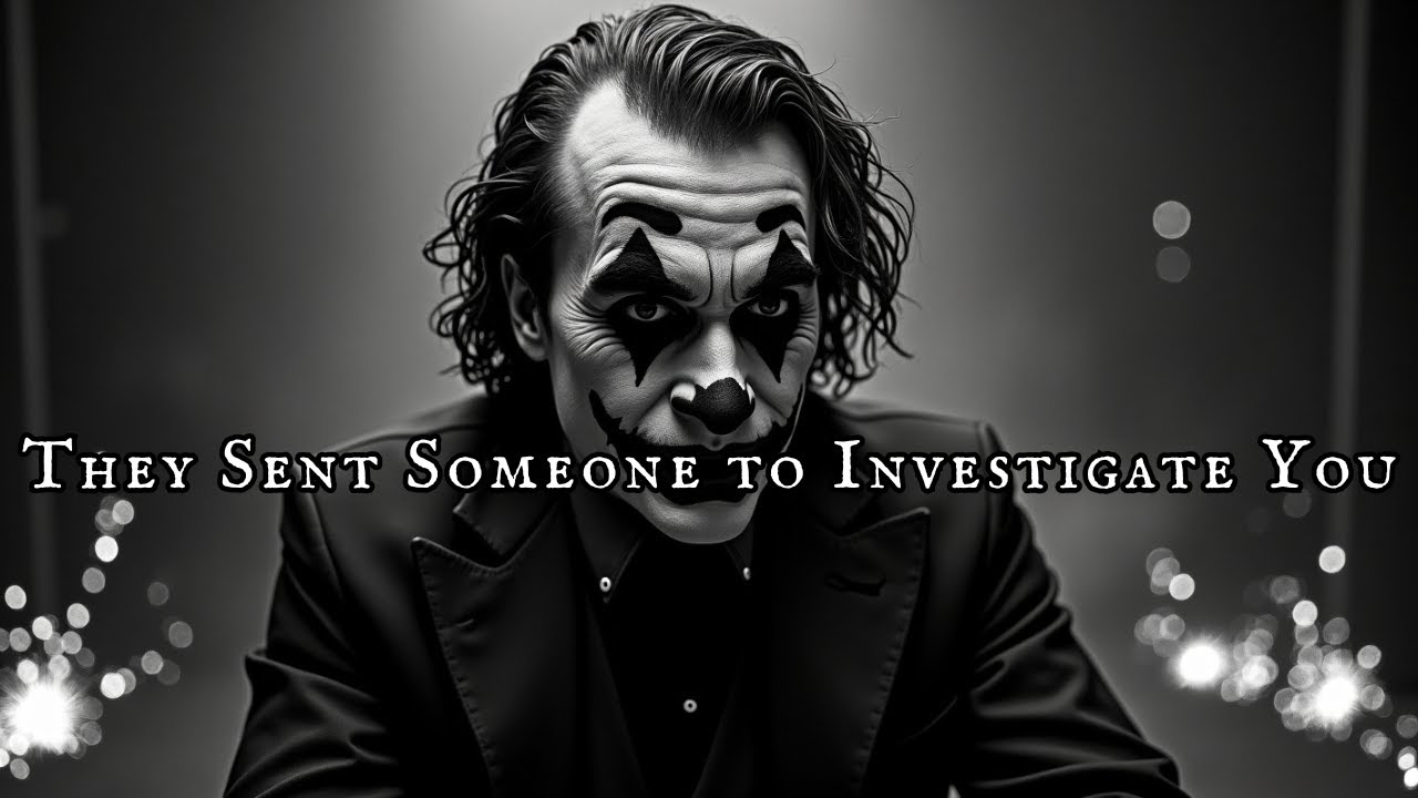 They Sent Someone to Investigate You