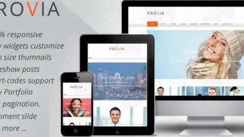 Provia - Responsive MultiPurpose Blogger Template