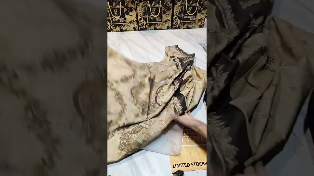 Оригинальные зимние платья-тройки Khaddar с цифровым принтом от Sapphire Factory