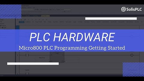 Connected Components Workbench Installation Tutorial Micro800 Controller Programming