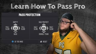 Former College Offensive Linemen Teaches You How To Pass Block In NCAA 25