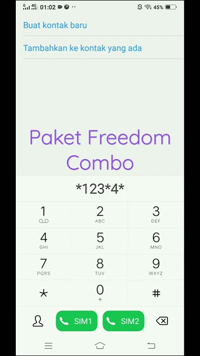 Kode paket murah indosat #shorts