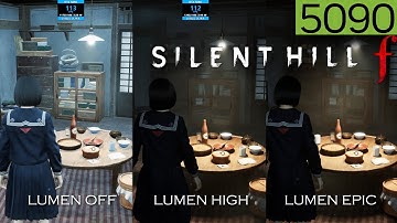 SILENT HILL F | Lumen Comparison | RTX 5090 | 4K DLAA | Image Quality |