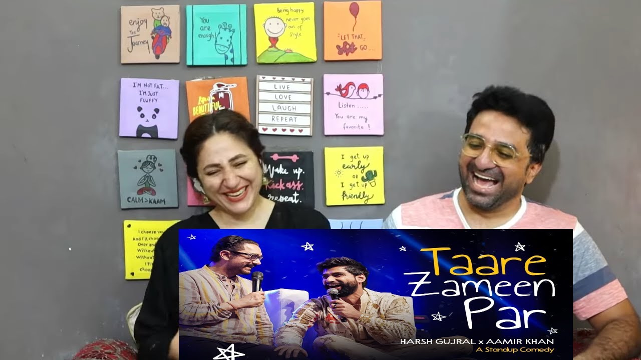 Pakistani Reacts to Taare Zameen Par | Standup comedy by Harsh Gujral ft Aamir khan