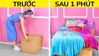 Ý TƯỞNG TỰ LÀM ĐỈNH CỦA CHÓP CHO PHÒNG NGỦ || Biến Hóa Phòng Đỉnh Cao
