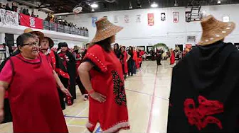 2024 Salmon Festival - Gitsegukla Gidahmes Dancers Entrance