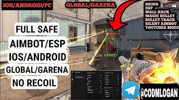 CODM MOD MENU APK COD MOBILE+WALLHACK +AIMBOT + ESP | DOWNLOADCHEATS NO RECOIL CODM APP
