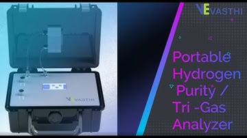 Portable Hydrogen Purity / Tri -Gas Analyzer - VASTHI INSTRUMENTS PVT.LTD