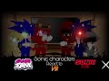 Sonic characters react to FNF Vs. Sonic.EXE 2.0 mod. (Gacha Club) (Part 1)