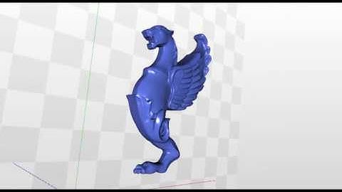 Leg STL Model for CNC