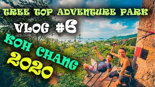 VLOG#6 (Ко Чанг, Веревочный парк Tree Top Adventure Park)