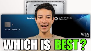 Capital One Venture X vs Amex Platinum vs Chase Sapphire Reserve (BEST Premium Travel Card 2023)