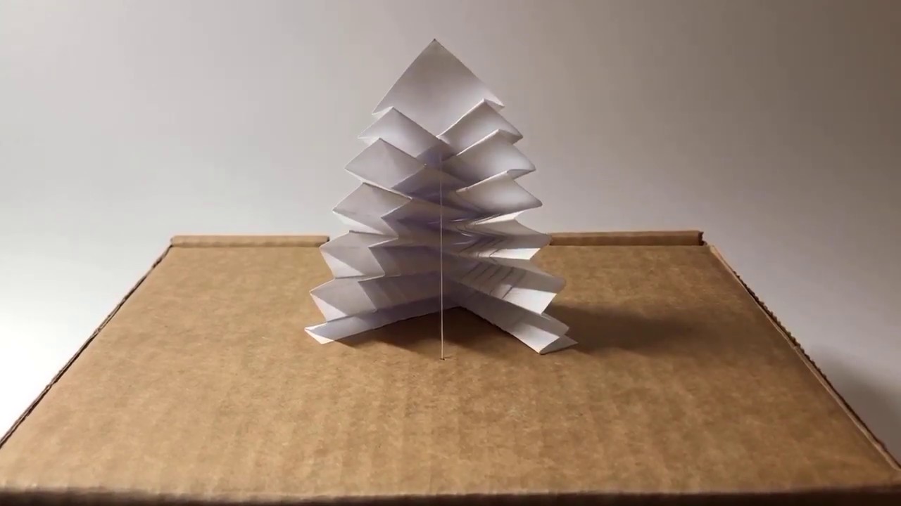 Project 2 Kinetic Origami Youtube