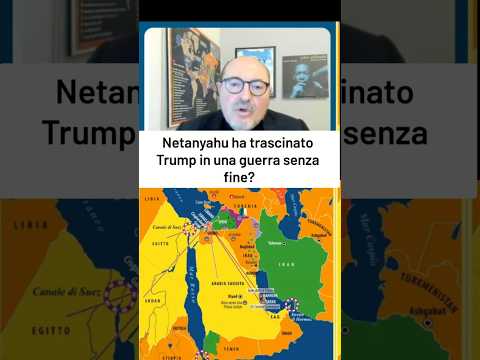 Video Iran, Netanyahu ha trascinato Trump in una guerra senza fine? #iran #israele #netanyahu #trump #usa