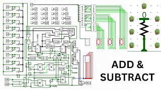 8-Bit Calculator in Logisim screenshot 3