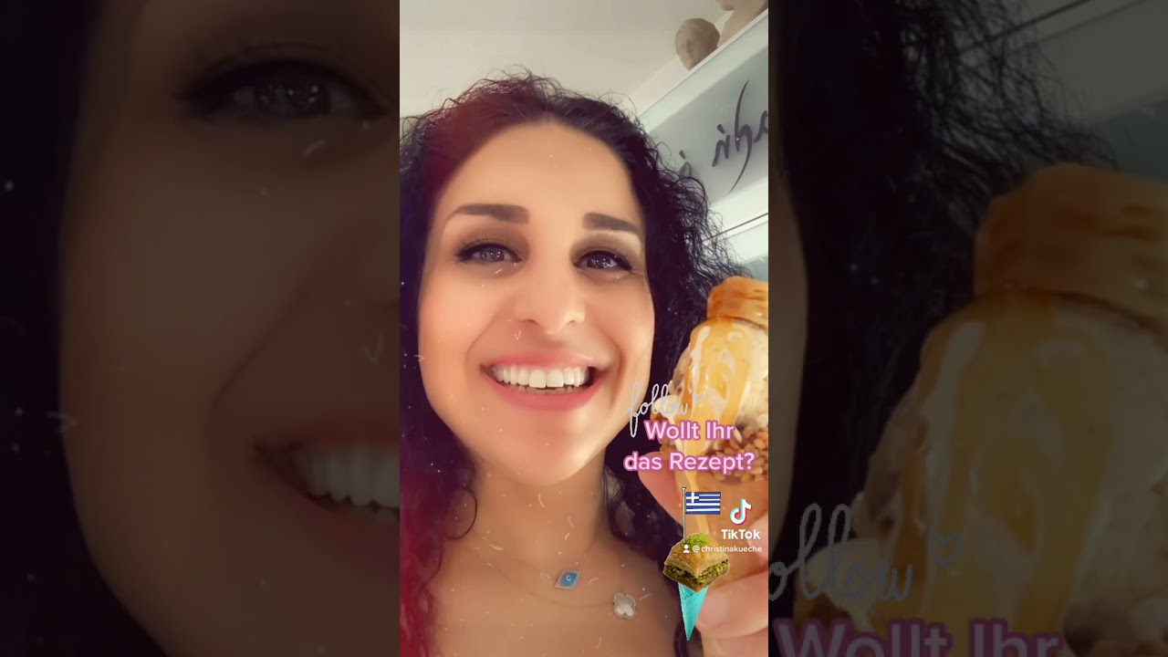 Griechisches Baklava🇬🇷 wird zum Eis Christinas Küche - YouTube