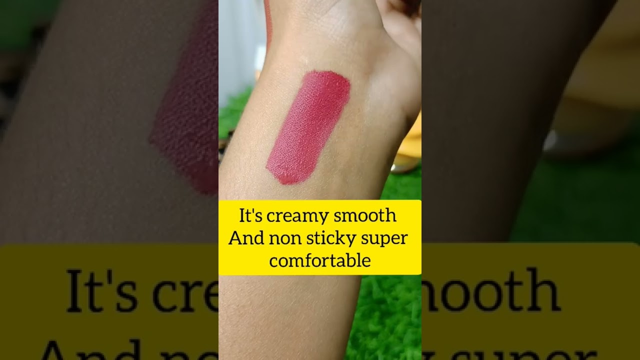 sq mini lipstick swatches 💄😍 