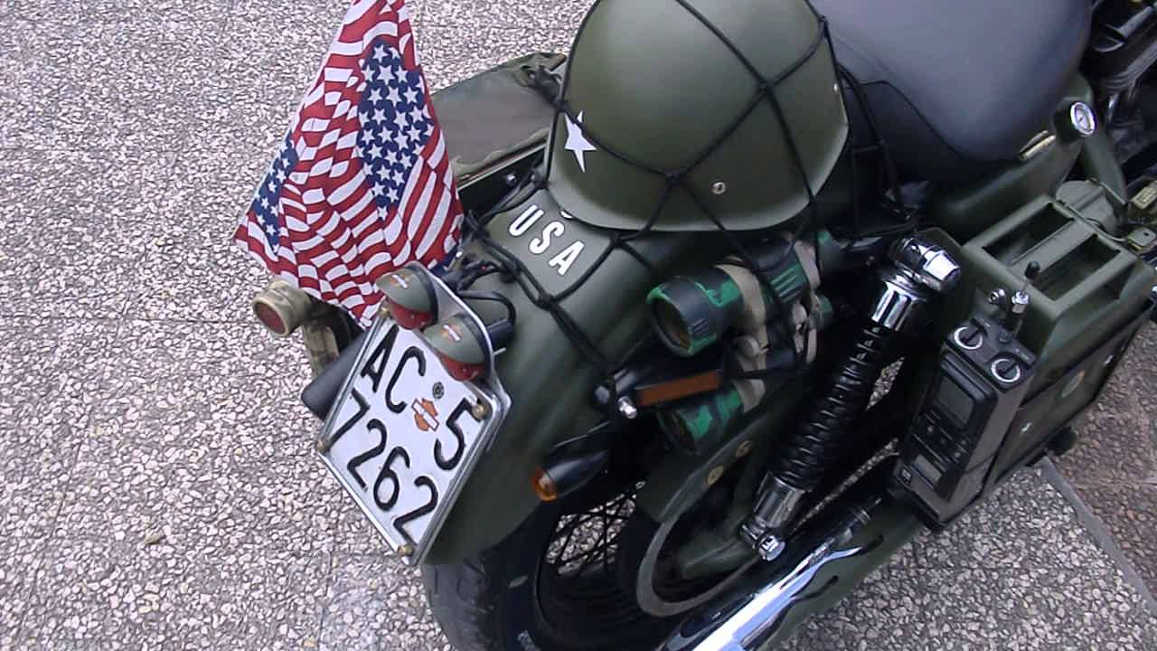  HARLEY DAVIDSON MILITARY SPORTSTER YouTube