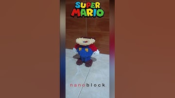 NANO BLOCK MARIO BROS #shorts #shortsvideo #shortsviral #nanoblock