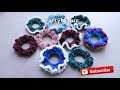 CROCHET TUTORIAL🍩 Donas a Crochet paso a paso 🍩Donas para cabello | Crochet Hair SCRUNCHIES