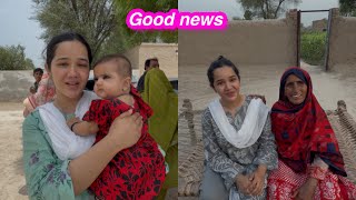 Good news mili village m | Sitara yaseen village vlog 