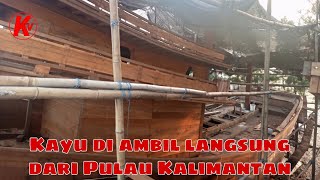 Review Kapal Pursein freezer Di galangan kapal desa Kalipang