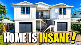 WOW, this modular home is ENGINEERED to withstand 180 mph winds! Prefab House Tour