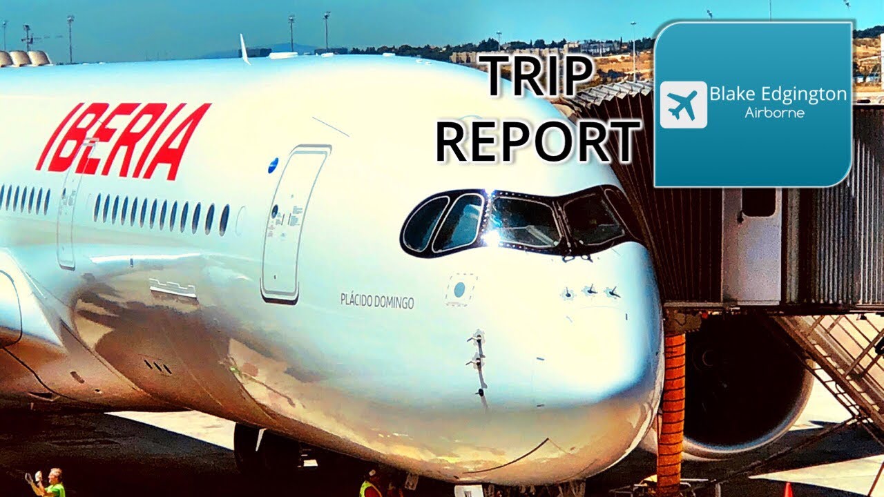 Flight Review Iberia Airbus A350 Madrid To Heathrow Youtube