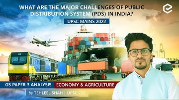 What are the major challenges of Public Distribution System in India? | UPSC Mains 2022 | Edukemy