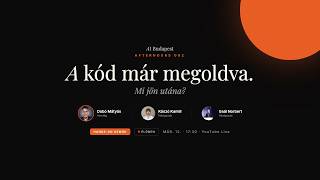 "A kód már megoldva. Mi van utána?"  - AI Budapest Afterhours 002 - Dobó Matyival screenshot 2