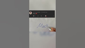 Meera name signature | short viral #viralvideo #signature #youtubeshorts #viral #youtubeshortsvideo
