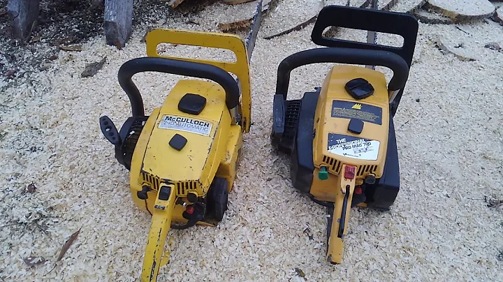 McCulloch 7-10 Automatic vs Pro Mac 700