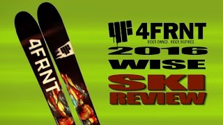 2016 4FRNT Wise Park Ski Sneak Peek @SkiGearTV