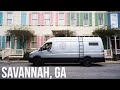 Two Days In Savannah Georgia - We Found the ORIGINAL CHICKEN FINGER! - Van Life Ep 22