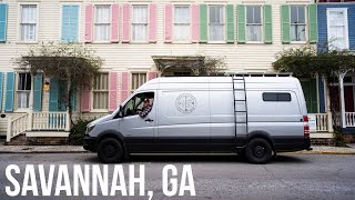 Two Days In Savannah Georgia  We Found the ORIGINAL CHICKEN FINGER!  Van Life Ep 22