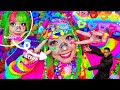 Decora hair clips tutorial  how to put hair clips on for kawaii harajuku decora fashion looks