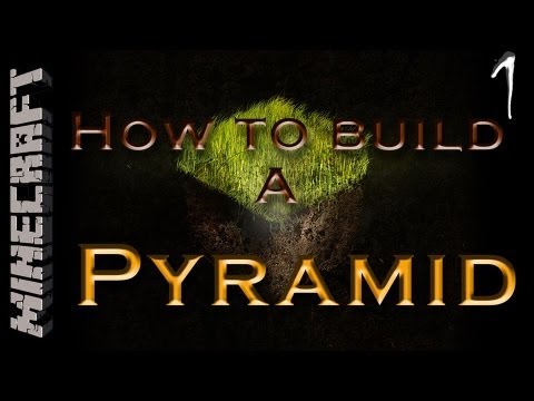Minecraft HTB #01 | How To Build a Pyramid - YouTube