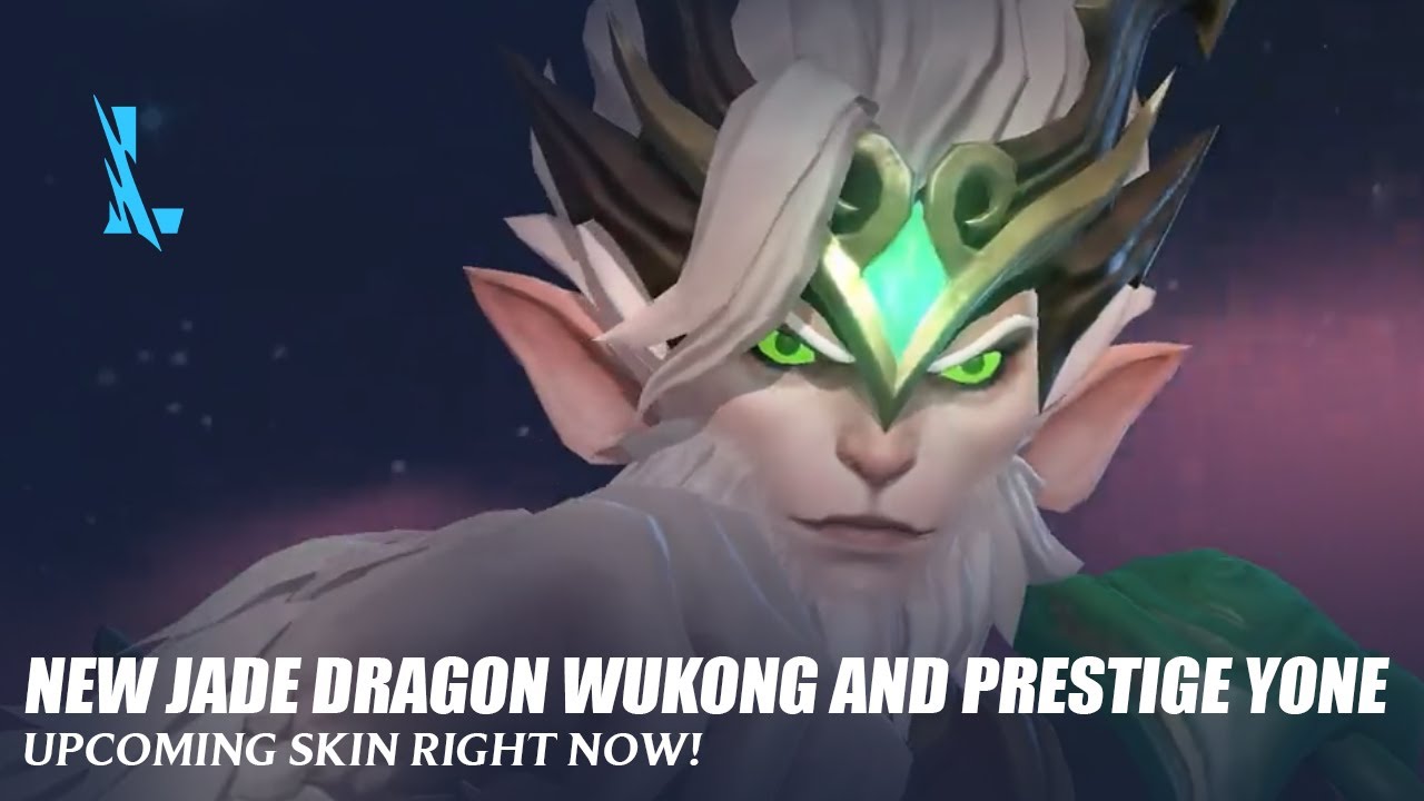 New Jade Dragon Wukong And Prestige Yone - Wild Rift