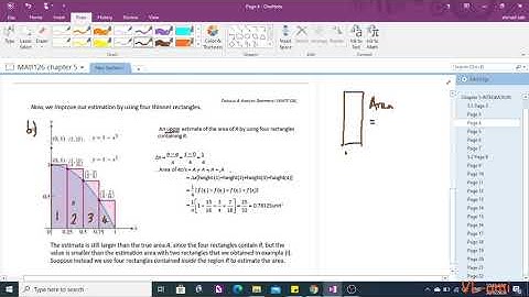 5.1 Area & estimating with finite sums (part 3)