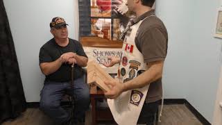 Rob Cosman interviews Wounded Vet Vic Rob Cosman interviews Wounded Vet Vic