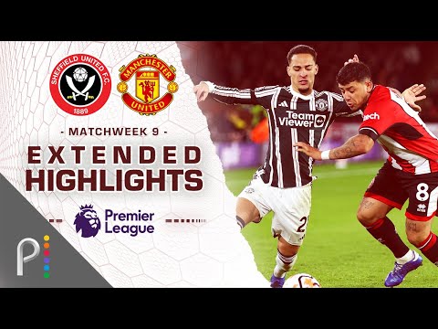 Sheffield United v. Manchester United | PREMIER LEAGUE HIGHLIGHTS | 10/21/2023 | NBC Sports