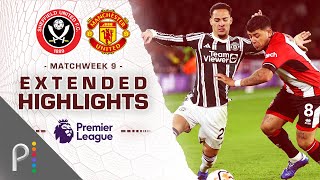 Sheffield United v. Manchester United | PREMIER LEAGUE HIGHLIGHTS | 10/21/2023 | NBC Sports