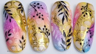 Foil Transfer Nail Art Designs - Threads - WeRIndia