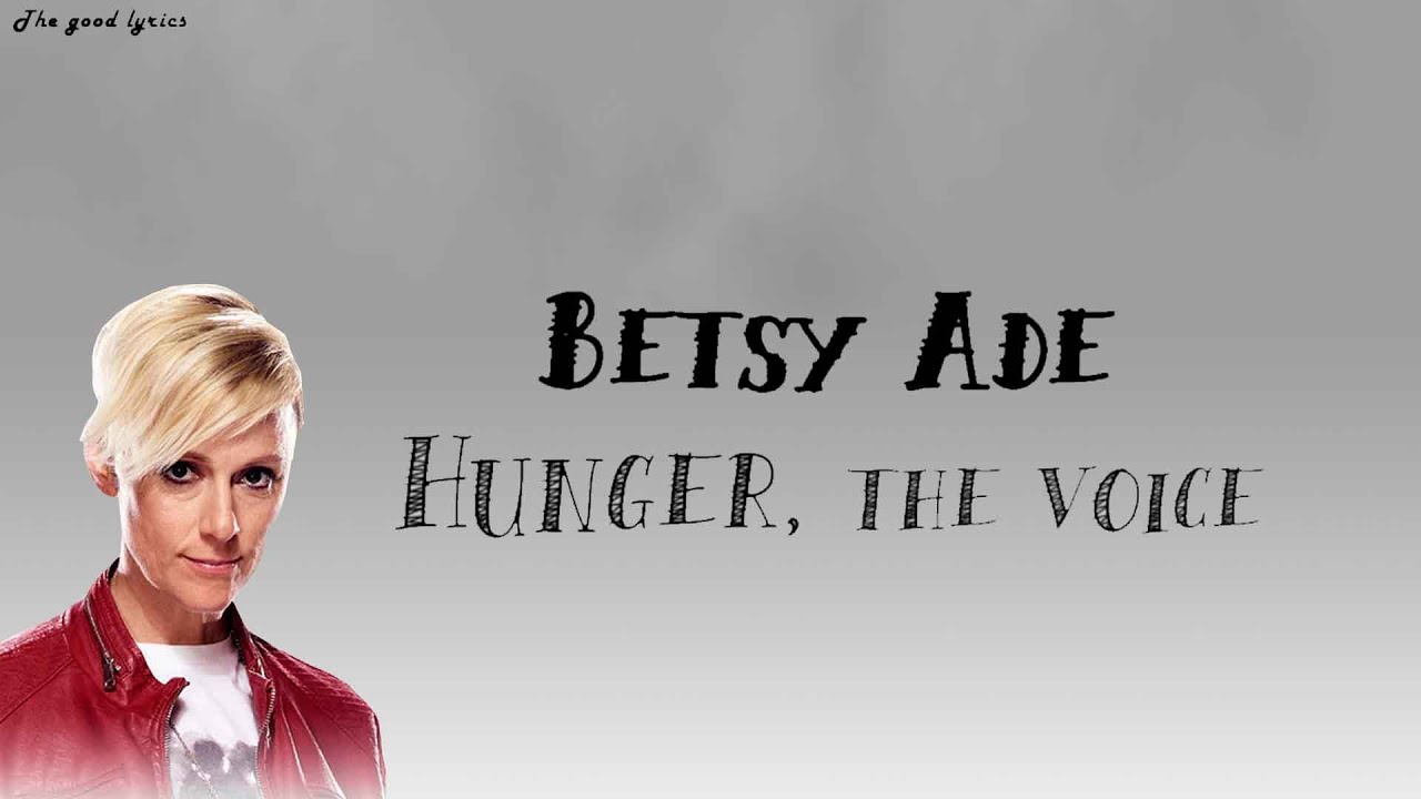 Betsy Ade - Hunger - The voice blind auditions 2019 (Lyrics) - YouTube