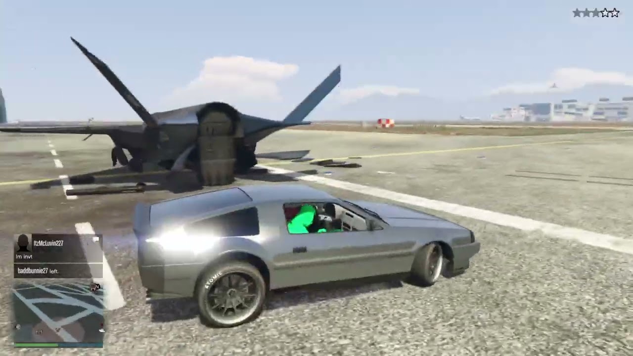Grand Theft Auto V_sniper jet