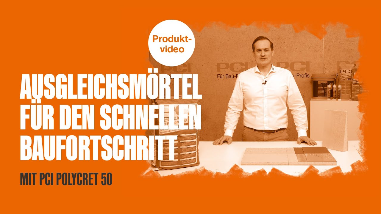 Der universelle Ausgleichsmörtel für den schnellen Baufortschritt!