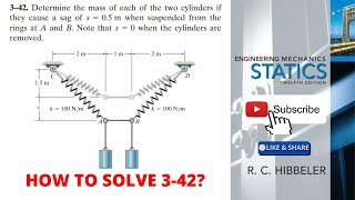 3-42 hibbeler statics chapter 3 | hibbeler statics | hibbeler Wealth