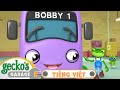 Xe Buýt Bobby Bị Bệnh - Gecko&#39;s Garage | Phim hoat hinh thieu nhi | Video Trẻ Em Vui Nhộn