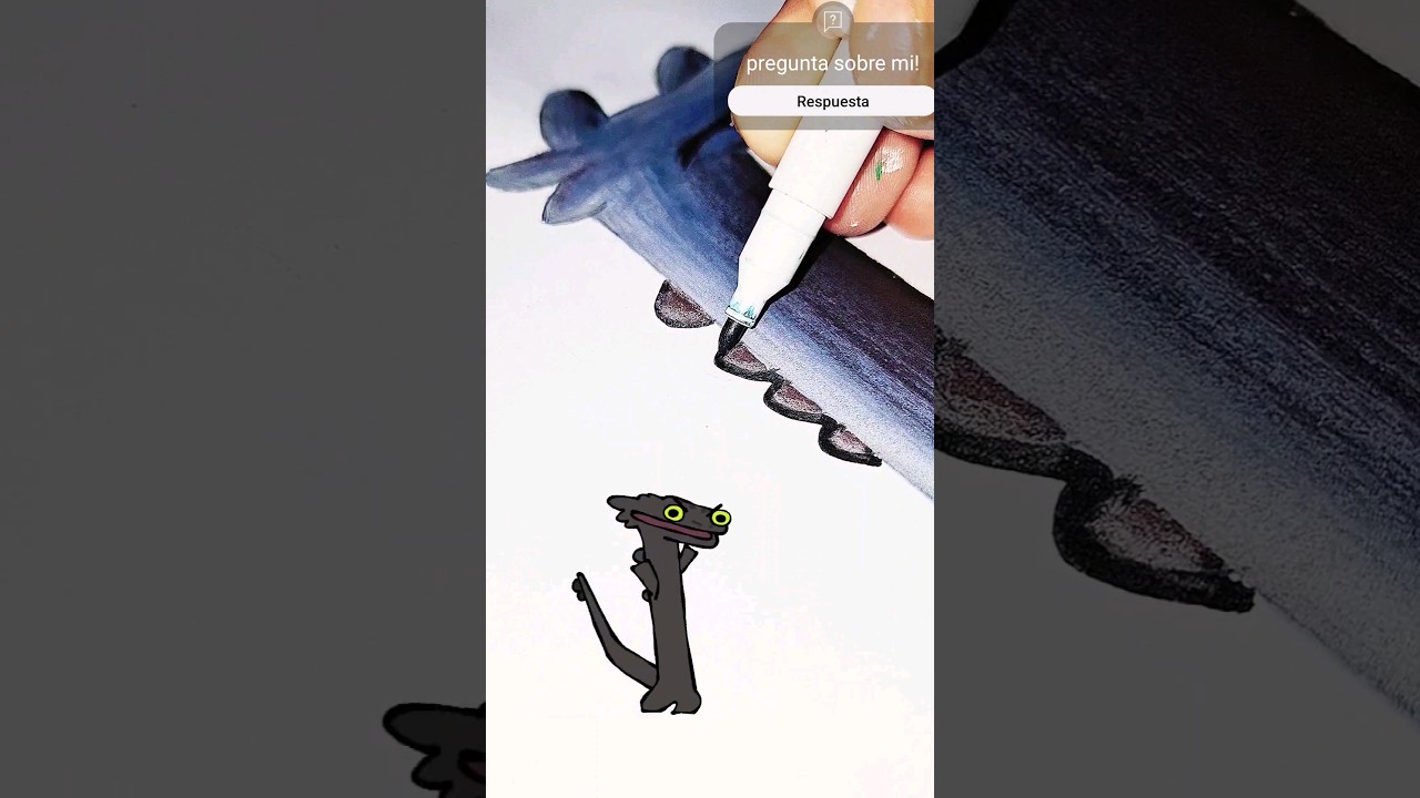 COMO DIBUJAR A TOOTHLESS DANCING MEME (CHIMUELO) chimuelo bailando 